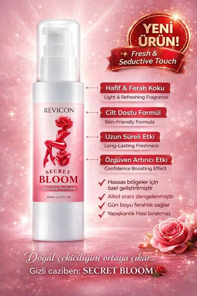 REVICON Vanilla Koku Giderici ve Oryantal Etkili, Kadın Dış İntim Genital Par...