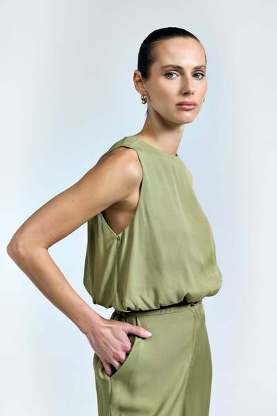 Sateen Κόλιν Μπλούζ - Χακί