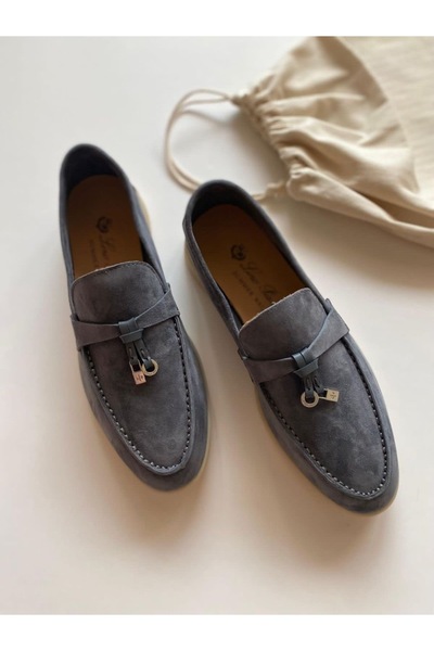 LORO Piana Summer Walk Loafer Women's Gray