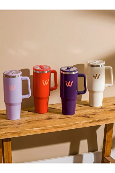 LC Waikiki Lcw Accessories Mixed Handle Thermos Mug 1200 ml