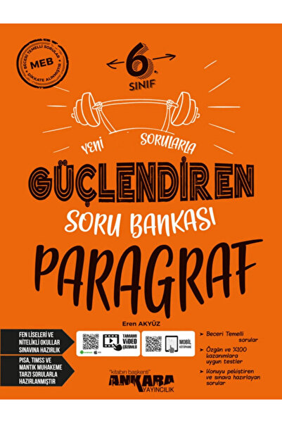 Efsane Yayınları 6.Sınıf Ankara Güçlendiren Paragraf Soru Bankası / Video Çöz...