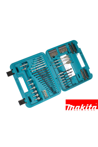 Makita ÇANTALI 100 PARÇA MATKAP UÇ SETİ