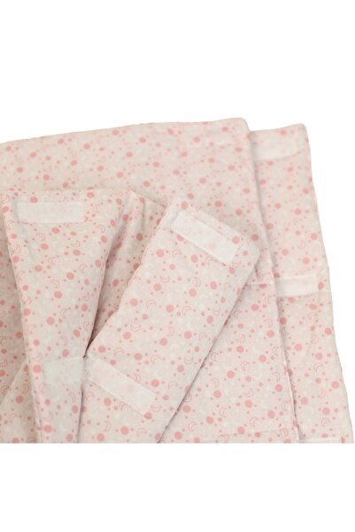 kidsdecor Protectii patut individuale "Pink Moon" 35 x 35 cm - 6 buc
