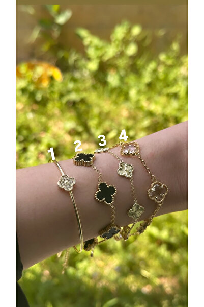 Bade Jewelry سوار أنيق من طراز في آي بي جولد يونكا (اختر الموديل) 17-20 سم
