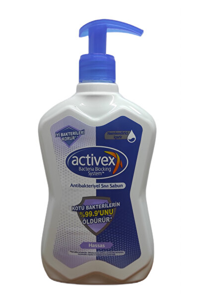 Activex NEMLENDİRİCİLİ SIVI SABUN HASSAS CİLTLER İÇİN 500 ML