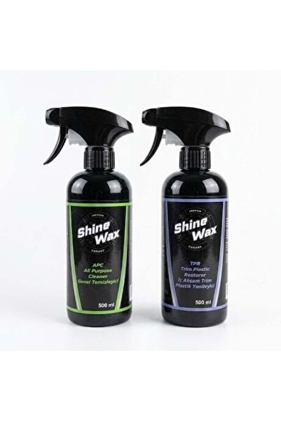 shine Wax Genel Temizleyici & İç Aksam ve Trim Yenileyici 500 ml 2'li Set