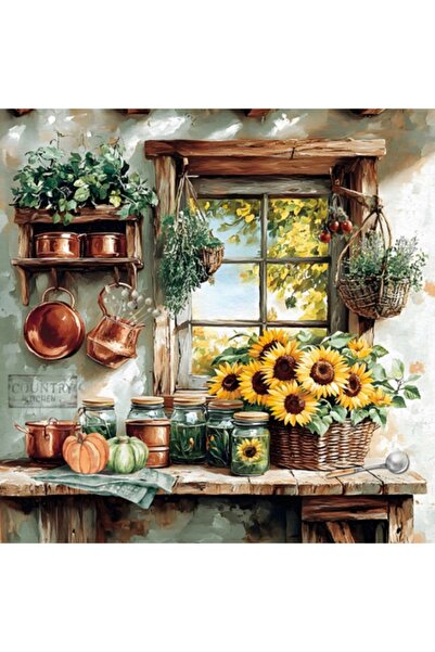 Ti Flair RUSTIC COUNTRY DESENLİ KAĞIT PEÇETE