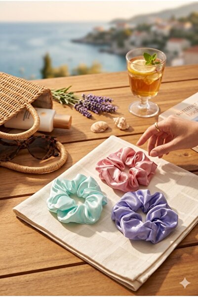 monalisatoka Saten Lastik Toka Seti - 3'lü Paket