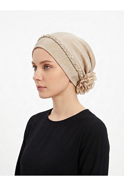 elysianfidan Πλισέ Στριφτό Μπεζ Τουρμπάν Τουρμπάν Μουσουλμανικό Καπάκι Μελιτο...