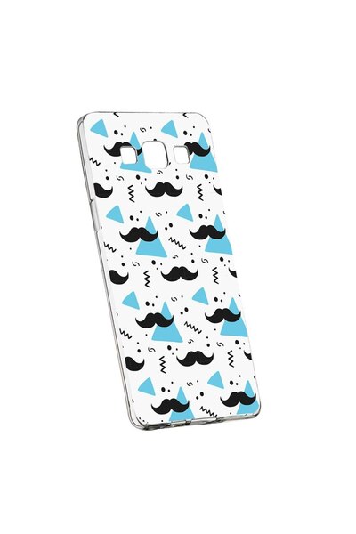 bestcase Θήκη για Samsung Galaxy J3 2016, Σιλικόνης, Λεπτή, Σχέδιο μουστάκι, 164