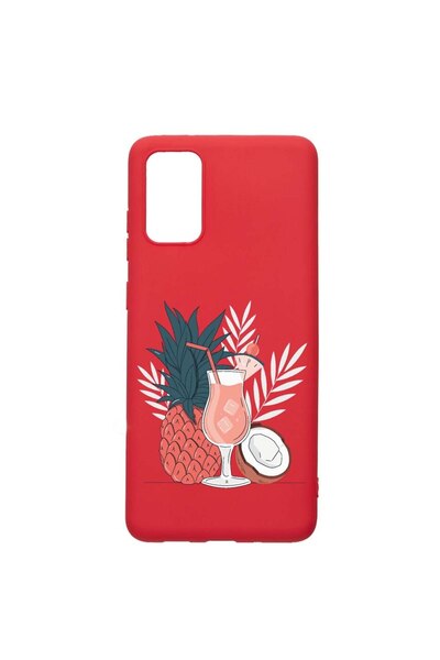 bestcase Θήκη σιλικόνης, Συμβατή με Samsung Galaxy A03s, Καλοκαιρινό Κοκτέιλ,...