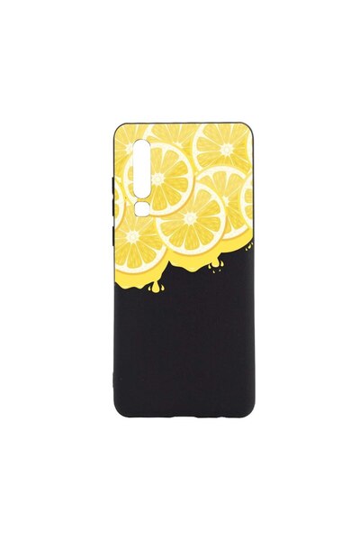 bestcase Силиконов калъф, съвместим със Samsung Galaxy A70 / A70s, Лимон, уст...