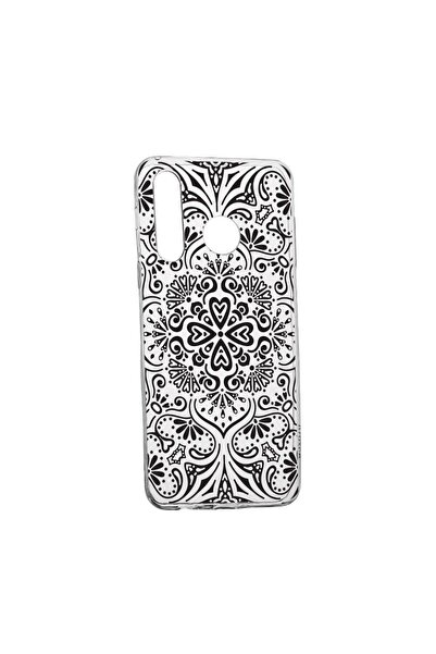 bestcase Husa pentru Samsung Galaxy A21, Mandala Black, rezistenta la uzura, ...