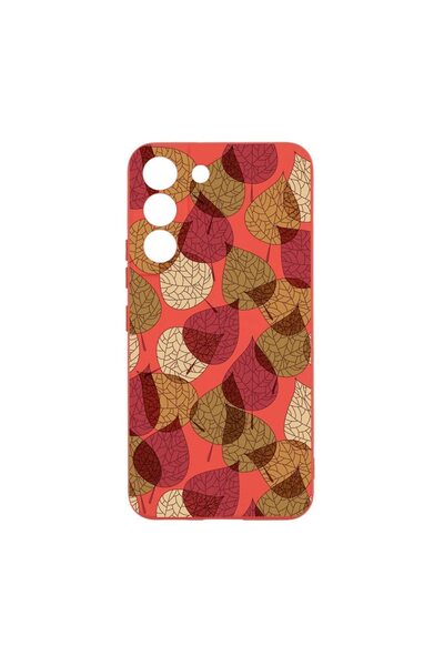 bestcase Θήκη σιλικόνης, Συμβατή με Samsung Galaxy S22 Plus, Φθινοπωρινή, Ανθ...