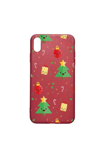 bestcase Θήκη σιλικόνης, Συμβατή με Apple iPhone XR, Χριστουγεννιάτικη, ανθεκ...