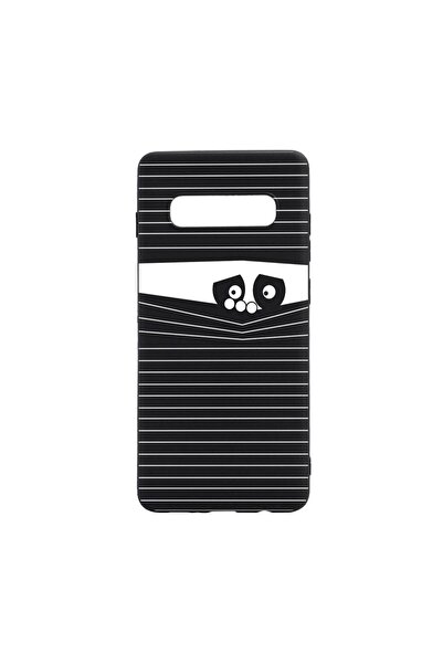 bestcase Θήκη σιλικόνης συμβατή με Samsung Galaxy S10, Look Back, ανθεκτική σ...