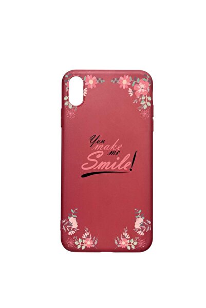 bestcase Θήκη σιλικόνης, Συμβατή με Apple iPhone XR, Με κάνεις να χαμογελάω, ...