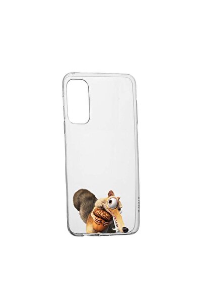 bestcase Силиконов калъф, съвместим с Xiaomi Redmi Note 10 5G, Ice Age Nutty,...