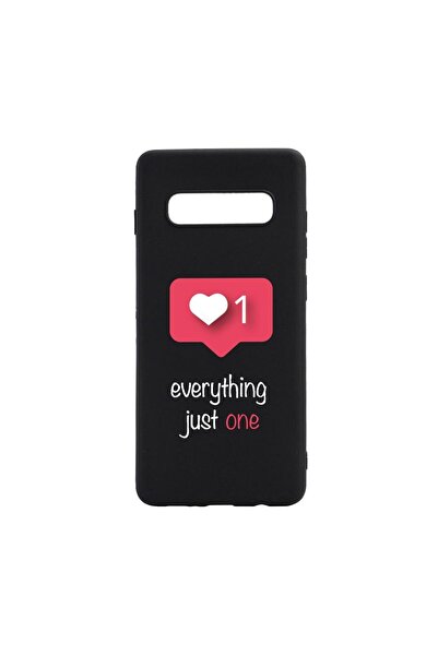 bestcase Θήκη σιλικόνης συμβατή με Samsung Galaxy S10 Plus, Ειδοποίηση αγάπης...