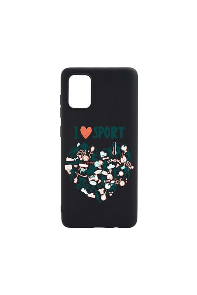 bestcase Θήκη σιλικόνης συμβατή με Samsung Galaxy M32 5G, Λατρεύω το Σπορ, αν...