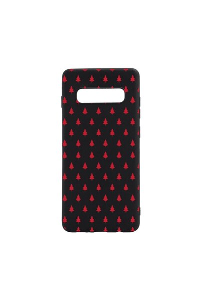 bestcase Θήκη σιλικόνης συμβατή με Samsung Galaxy S10 Plus, Χριστουγεννιάτικη...