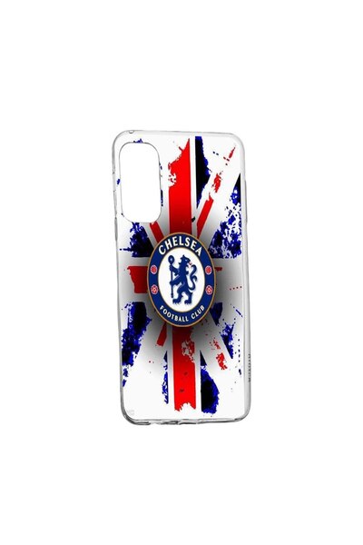bestcase Θήκη σιλικόνης ποδοσφαίρου, Τσέλσι, Συμβατή με Samsung Galaxy A32 4G...