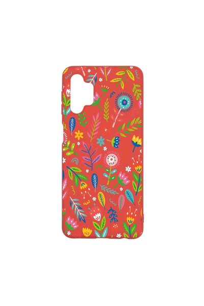 bestcase Θήκη σιλικόνης, Συμβατή με Samsung Galaxy A32 5G, Χαρούμενα Λουλούδι...