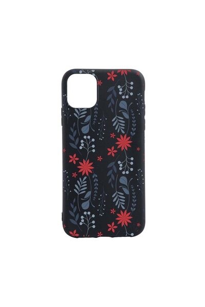 bestcase Husa Silicon Compatibila Cu Apple iPhone 12, Flowers Art, rezistenta...