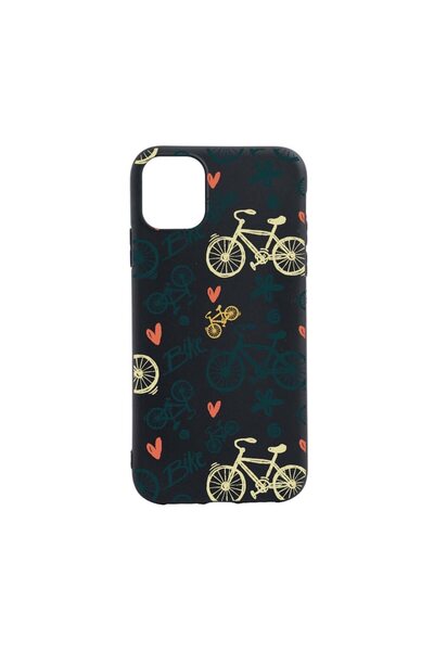 bestcase Θήκη σιλικόνης συμβατή με Apple iPhone 12 Mini, Bike Love, ανθεκτική...