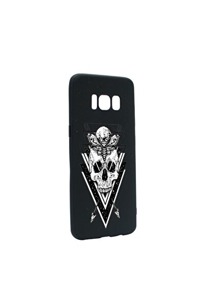 bestcase Husa Silicon Compatibila Cu Samsung Galaxy S8, Skull, rezistenta la ...