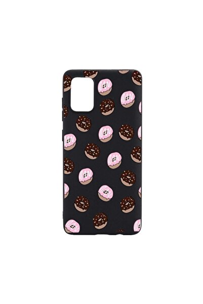 bestcase Θήκη Σιλικόνης Donuts, συμβατή με Samsung Galaxy A52s 5G, ανθεκτική ...