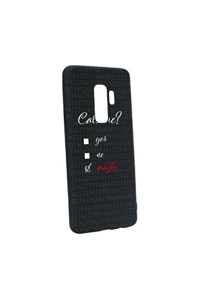 bestcase Силиконов калъф, съвместим със Samsung Galaxy S9, Call Me?, устойчив...