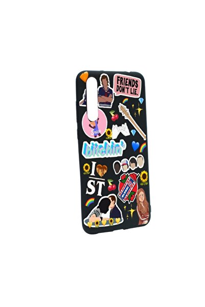 bestcase Силиконов калъф, съвместим със Samsung Galaxy A50 / A50s, Приятели н...