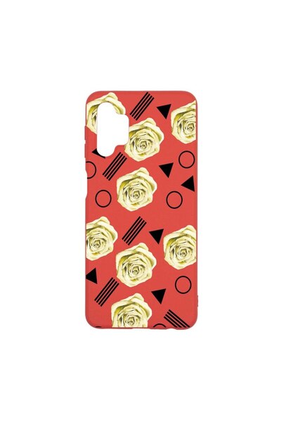 bestcase Θήκη σιλικόνης, Συμβατή με Samsung Galaxy M32 5G, Κίτρινο Ροζ, ανθεκ...