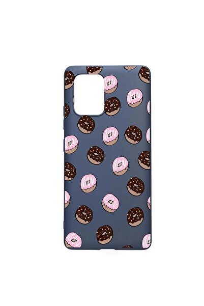 bestcase Θήκη σιλικόνης συμβατή με Samsung Galaxy M32 5G, Σχέδιο Ντόνατς, Ανθ...