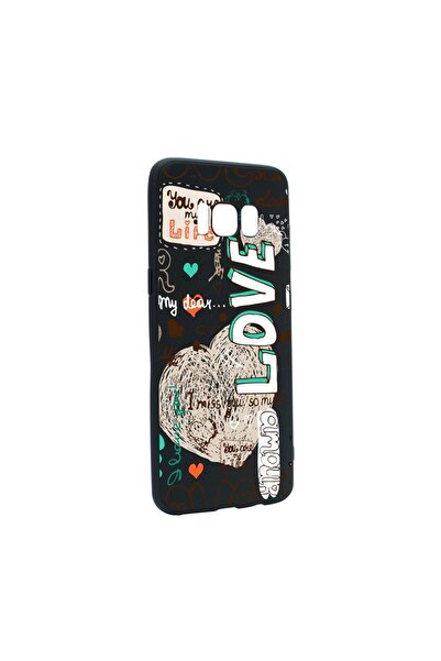 bestcase Θήκη σιλικόνης συμβατή με Samsung Galaxy S8, Love, ανθεκτική στη φθο...