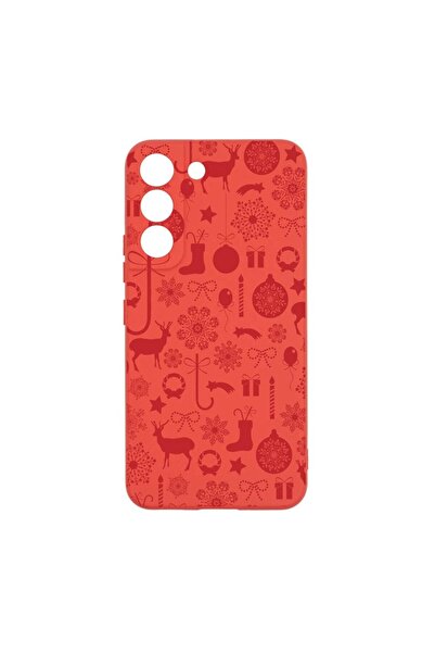 bestcase Θήκη σιλικόνης, Συμβατή με Samsung Galaxy S22 Plus, Χριστουγεννιάτικ...