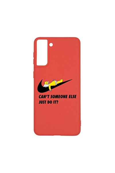 bestcase Θήκη σιλικόνης, Συμβατή με Samsung Galaxy S21 Plus, Simpson Just Do ...