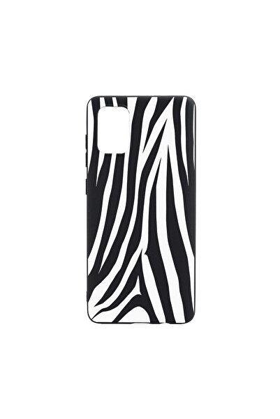 bestcase Θήκη σιλικόνης συμβατή με Samsung Galaxy S21, Μαύρη Ζέβρα, ανθεκτική...