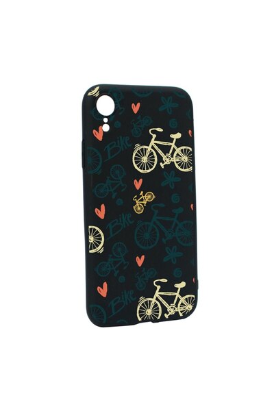 bestcase Husa Silicon Compatibila Cu Apple iPhone XR, Bike Love, rezistenta l...
