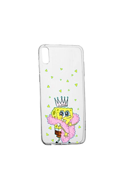 bestcase Husa Silicon SpondeBob, Compatibila cu Samsung Galaxy A02, rezistent...
