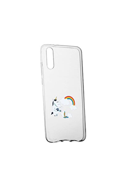 bestcase Θήκη σιλικόνης συμβατή με Samsung Galaxy A13, Μονόκερος Ουράνιο Τόξο...
