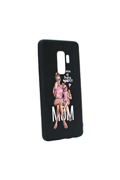 bestcase Θήκη σιλικόνης συμβατή με Samsung Galaxy S9, Κοριτσίστικη Μαμά, Μαμά...