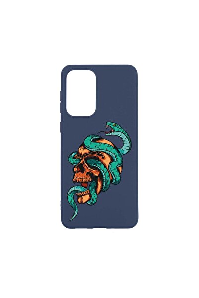 bestcase Θήκη σιλικόνης συμβατή με Samsung Galaxy M23, Σχέδιο κρανίο, ανθεκτι...