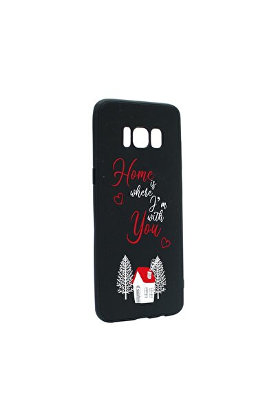 bestcase Θήκη σιλικόνης συμβατή με Samsung Galaxy S8, Οικία είναι όπου είναι ...