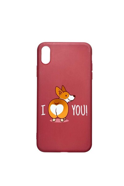 bestcase Θήκη σιλικόνης, Συμβατή με Apple iPhone XR, Χαριτωμένο σκυλάκι Emoji...