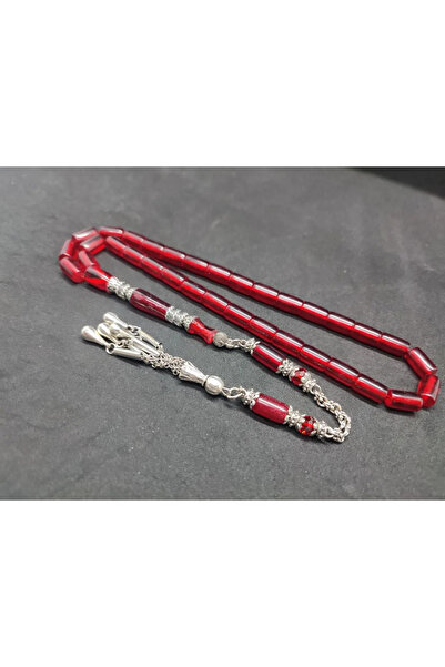 İskeçe Tesbih Σεβκέτ Αλκάν Αστραφτερό Έργο Τέχνης: Ασημένιο Κεντημένο Γερμανι...