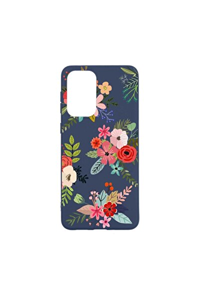 bestcase Силиконов калъф, съвместим с Realme GT Neo 3, с цветя, устойчив на и...