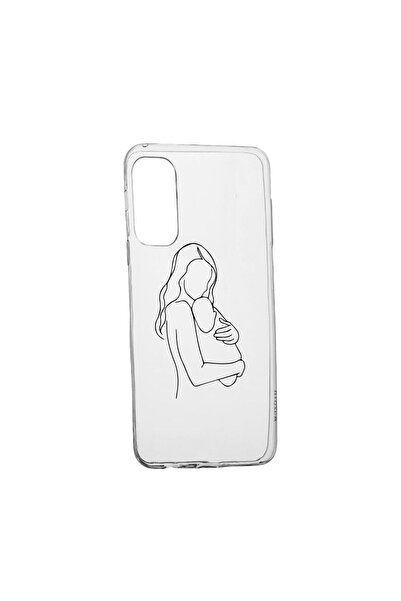 bestcase Θήκη σιλικόνης συμβατή με Samsung Galaxy S22 Ultra, Mother Love, ανθ...
