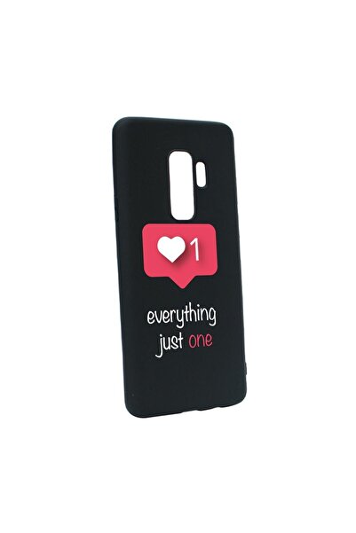 bestcase Θήκη σιλικόνης συμβατή με Samsung Galaxy S9, Ειδοποίηση αγάπης, ανθε...